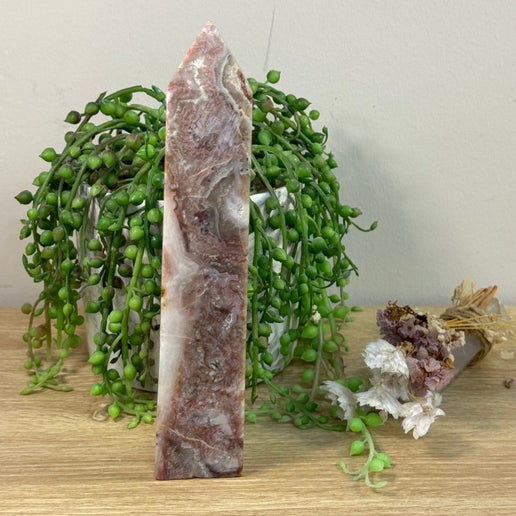 Fluorite / Agate Tower (I468)