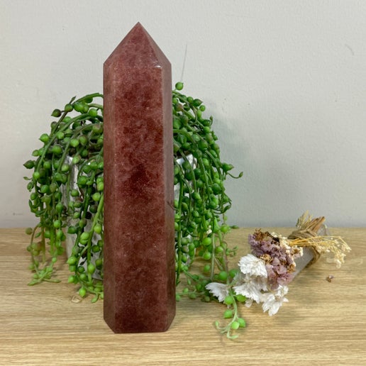 Strawberry Quartz Tower (G174)