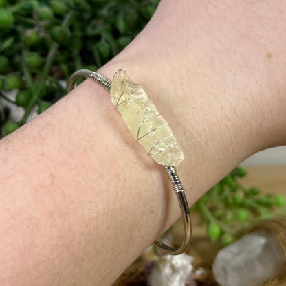 Citrine bangle