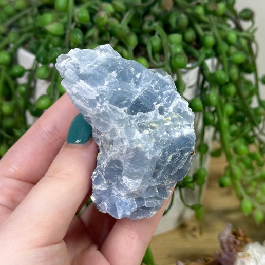 Blue Celestite Cluster (K152)