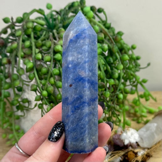 Blue Aventurine Point (I709)