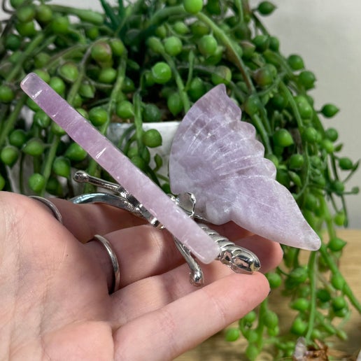 Purple Fluorite Butterfly (J814)