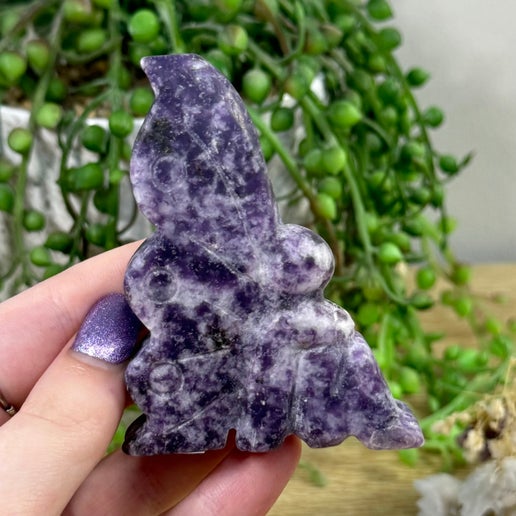 Lepidolite Pixie (I316)