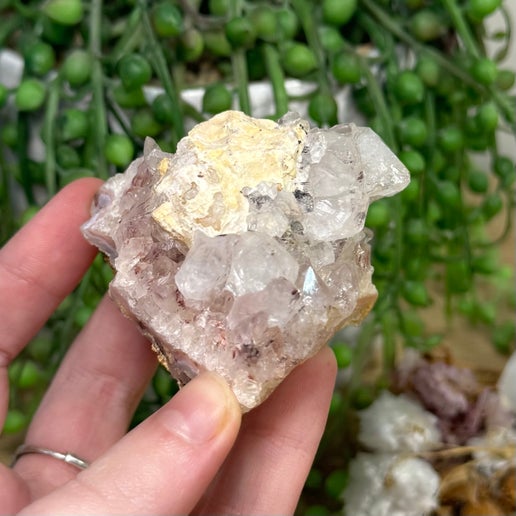 Citrine / Quartz Cluster (I787)