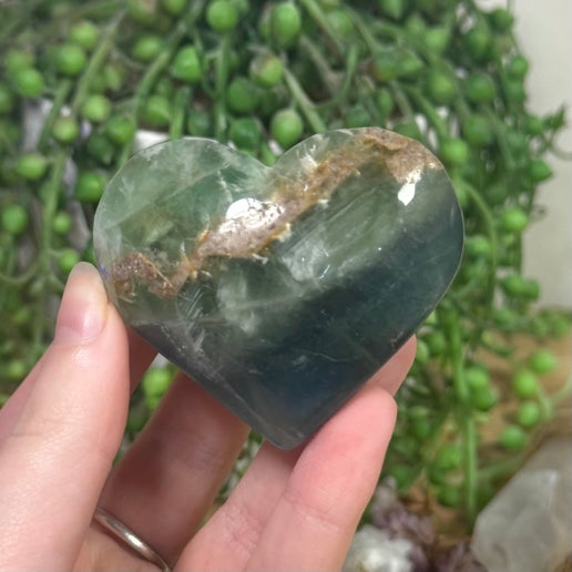 Fluorite Heart (I195)