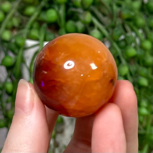 Carnelian Sphere 8