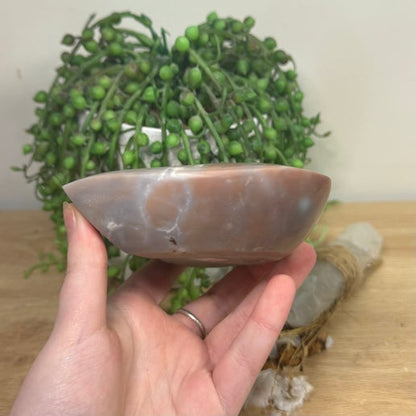 Ocean Jasper Heart Bowl (K563)