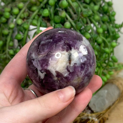 Purple Mica Sphere (L126)