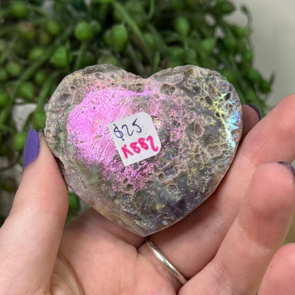 Aura Sphalerite Heart (K882)