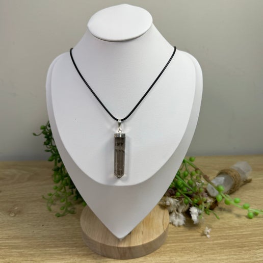 Smokey Quartz Necklace (J199)