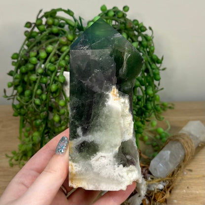 Green Fluorite Tower (L33)