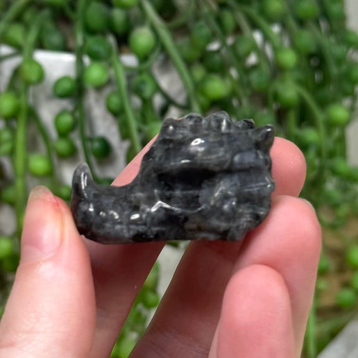 Larvikite Small Dragon Head