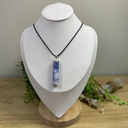 Blue Afghanite Necklace (J176)