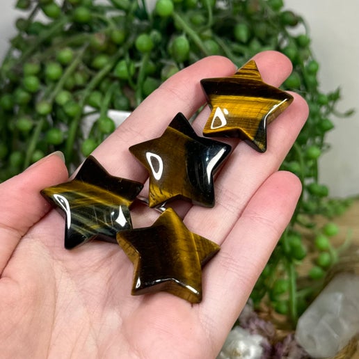Tiger Eye Small Star