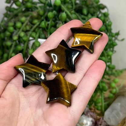Tiger Eye Small Star