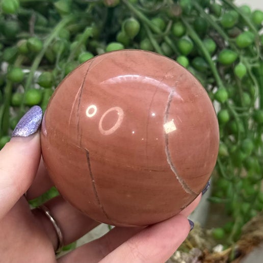 Pink Agate Sphere (H614)