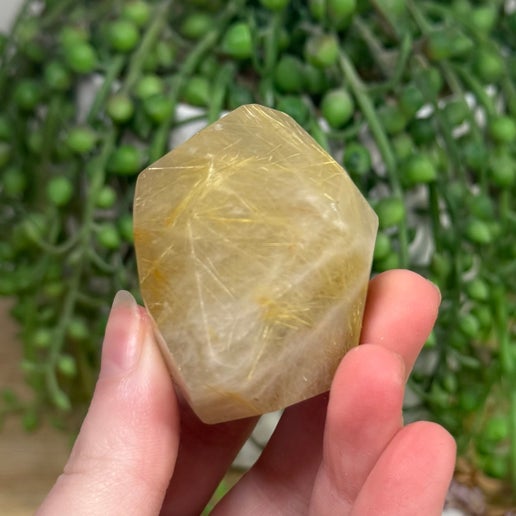 Golden Rutile Free Form (J16)