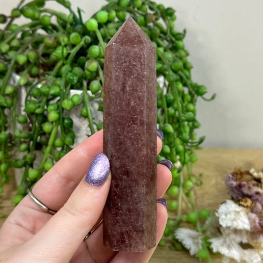Strawberry Quartz Point (F312)