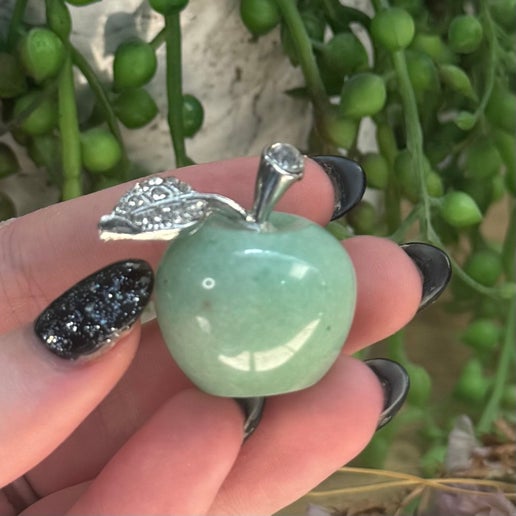 Green Aventurine Apple