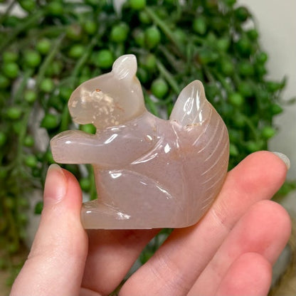 Flower Agate Squirrel (L409)