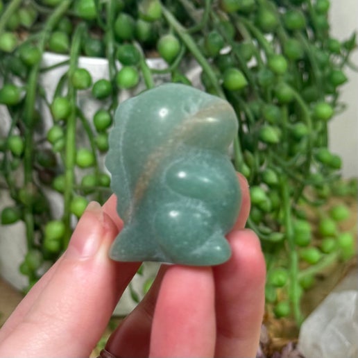 Green Aventurine Chubby Dino (H905)