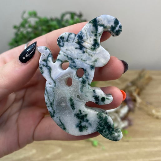 Moss Agate Ghost (F898)