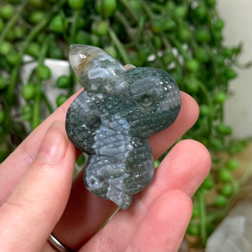 Moss Agate Snake (I822)