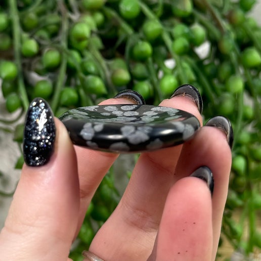 Snowflake Obsidian Lucky Stones