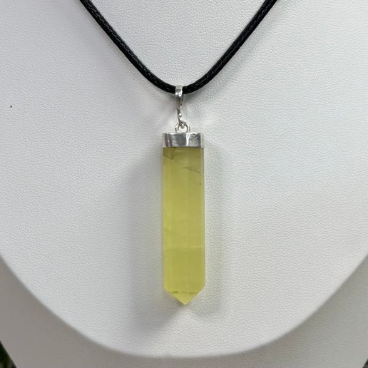 Lemon Calcite Necklace (J153)