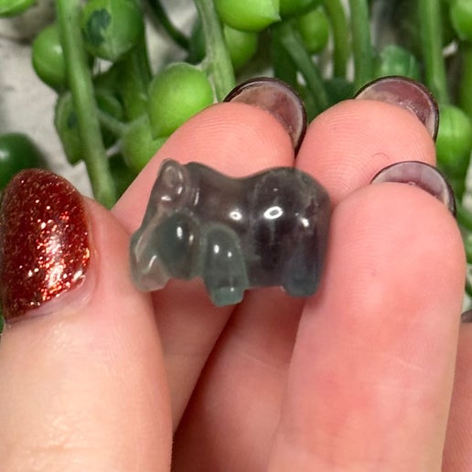 Fluorite Mini Hippo