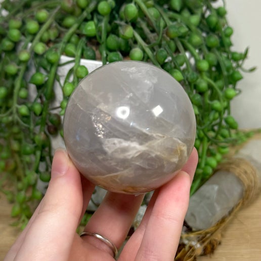 Blue Rose Quartz Sphere (H889)