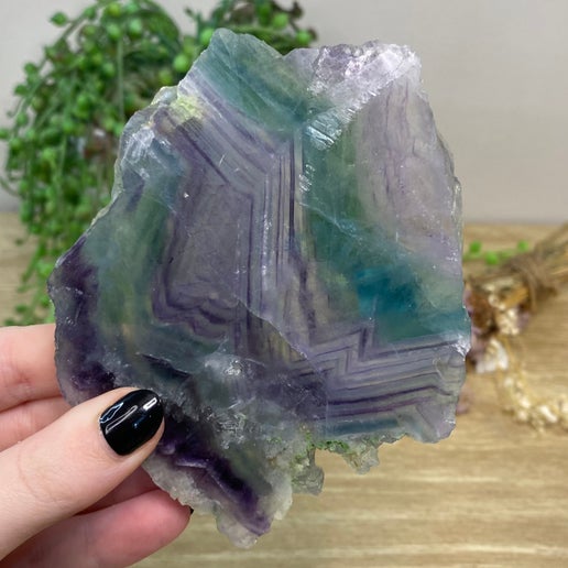 Rainbow Fluorite Slab (B583)