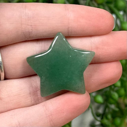 Green Aventurine Small Star