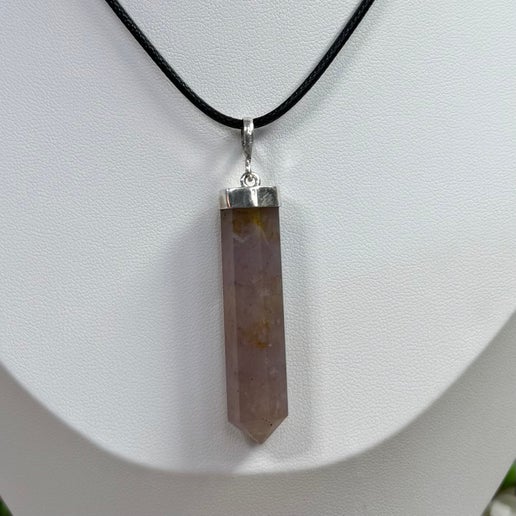 Lepidolite Necklace (J190)