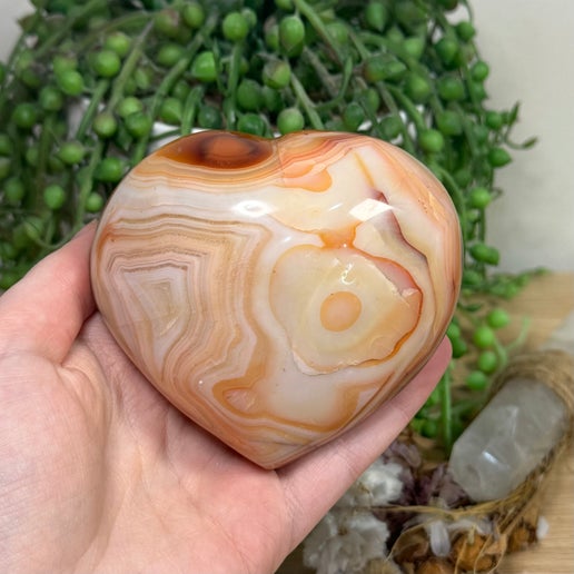 Carnelian Heart (K71)