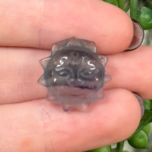 Fluorite Mini Sun Faces