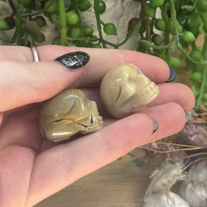 Polychrome Jasper Mini Skull