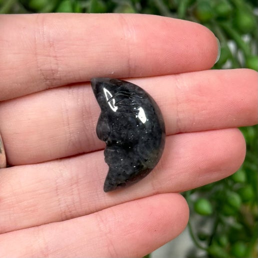 Larvikite Small Moon Face