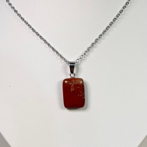 Red Jasper Necklace (I533)