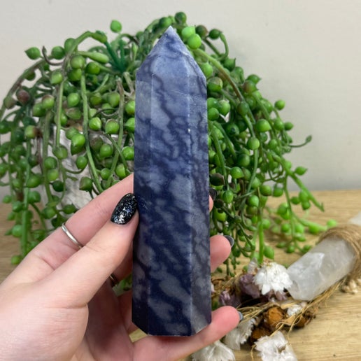 Blue Aventurine Tower (I712)