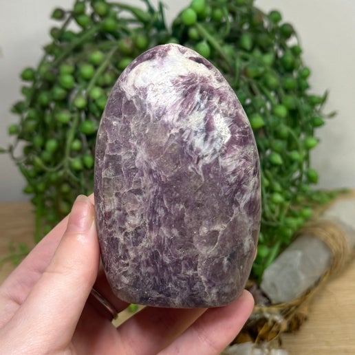 Lepidolite / Smokey Quartz Arch Free Form (A893)