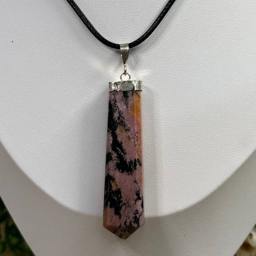 Rhodonite Necklace (J136)