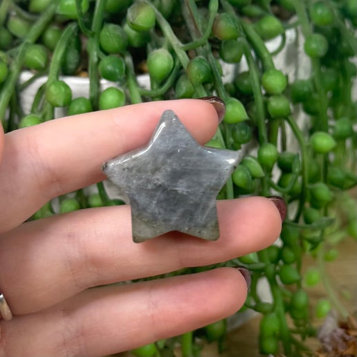 Labradorite Star Air Vent Car Clip