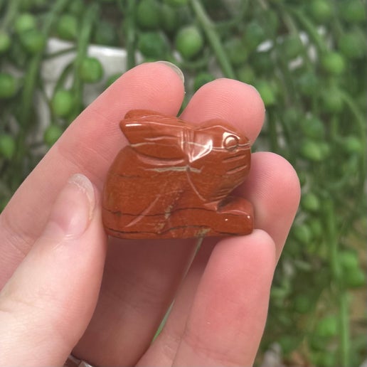 Red Jasper Small Bunny