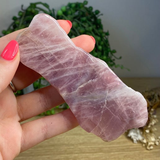 Lavender Rose Quartz Slab (A971)