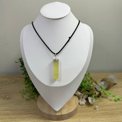 Lemon Calcite Necklace (J153)