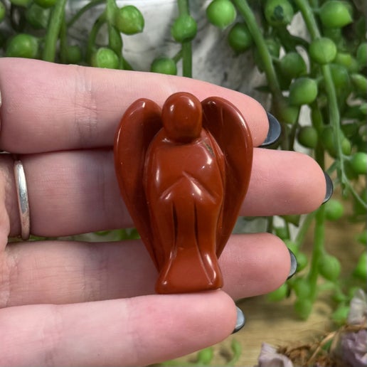Red Jasper Angel (E719)