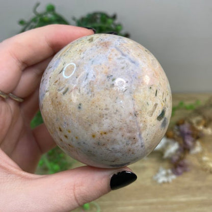 Ocean Jasper Sphere (B309)