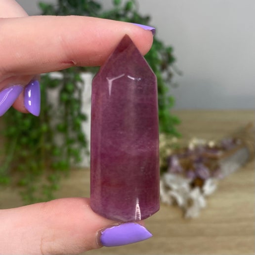 Fluorite Cylinder Point (D60)