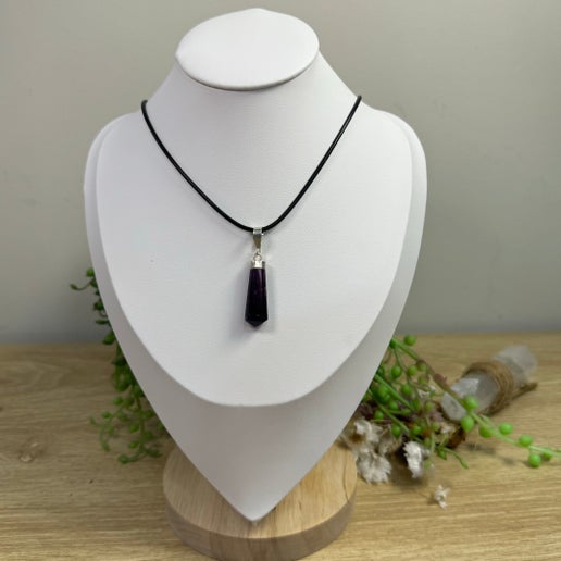 Amethyst Necklace (J183)